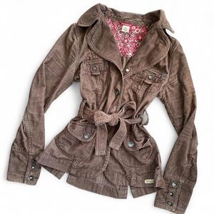 ❌SOLD❌Y2K Union Bay Corduroy Fitted Jacket